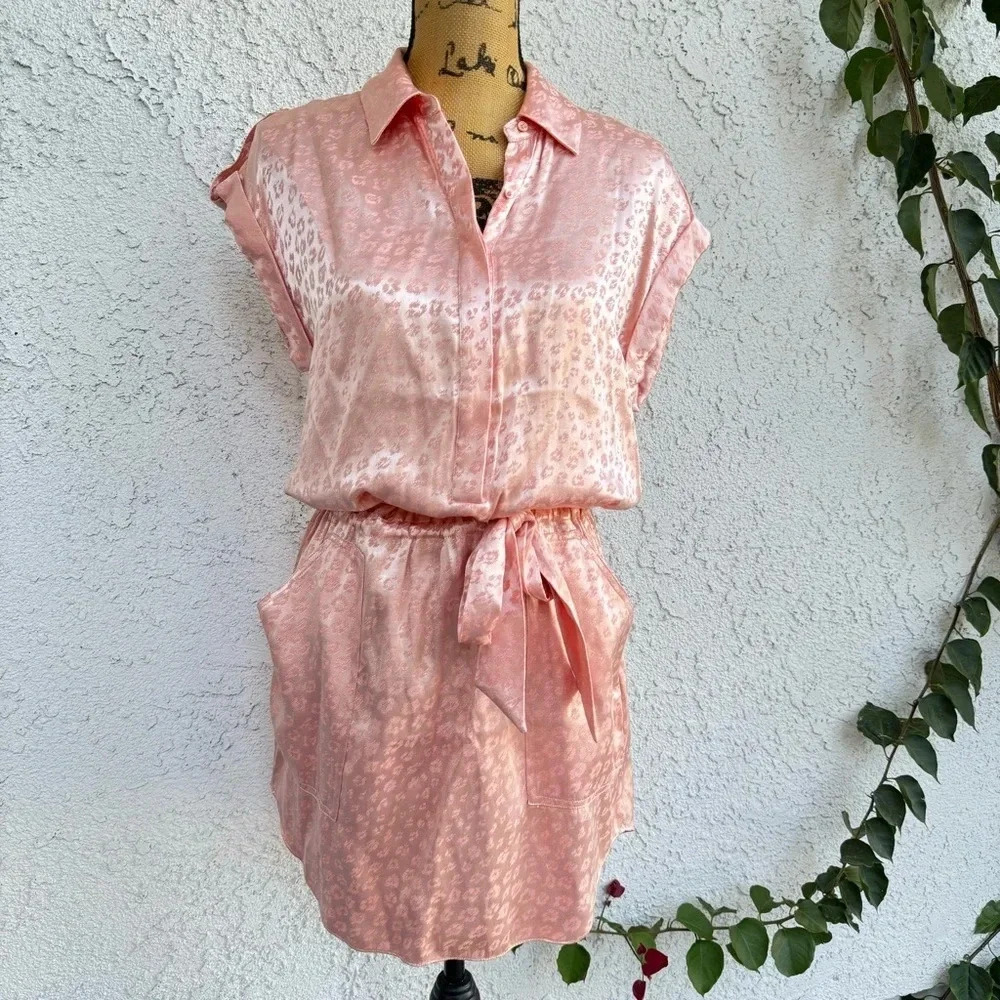 Joie Pink Mini Dress - Picture 3 of 12